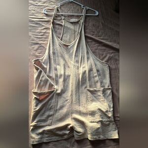 Carly Jean Los Angeles Tan Jumpsuit